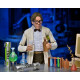 NECA TMNT II: The Secret of the Ooze Action Figure 2-Pack Lab Coat Professor Perry and Hazmat Suit Professor Perry 18 cm