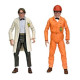 NECA TMNT II: The Secret of the Ooze Action Figure 2-Pack Lab Coat Professor Perry and Hazmat Suit Professor Perry 18 cm