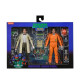 NECA TMNT II: The Secret of the Ooze Action Figure 2-Pack Lab Coat Professor Perry and Hazmat Suit Professor Perry 18 cm