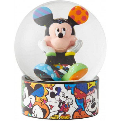 Enesco Disney by Britto Mickey Mouse Waterglobe Waterball