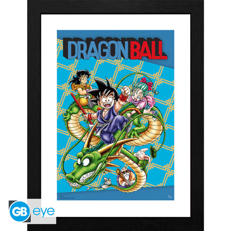 Dragon Ball Z - Framed print "Cover" (30x40)