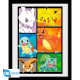 Pokemon - Framed print "Comic panel" (30x40)