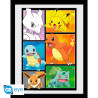 Pokemon - Framed print "Comic panel" (30x40)
