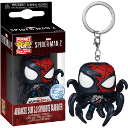 Marvel's Spider-Man 2 - Advanced Suit 2.0 Symbiote Takeover Pocket Pop! Keychain