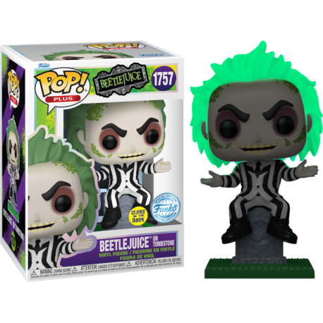 Funko Pop 1757 Beetlejuice on Tombstone (Excl.)(Glow in the Dark)