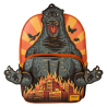 Loungefly Godzilla - Burning City Cosplay 18" Faux Leather Backpack