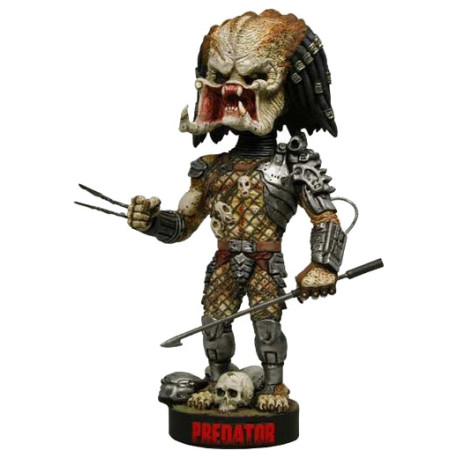 Predator Head Knocker Bobble-Head Predator with Spear 23 cm