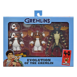 NECA Gremlins Action Figures Evolution of a Gremlin 40th Anniversary Box Set 18 cm