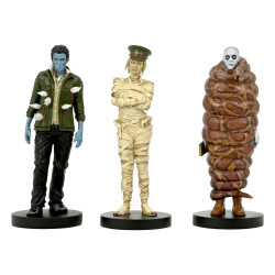 NECA Beetlejuice Beetlejuice Figure 3-Pack Immigration Hall 1 10 cm