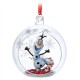 Olaf Glass Globe Sketchbook Ornament – Frozen 2