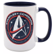Star Trek Starfleet Command 15oz Mug