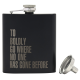 Star Trek Hip Flask - "Boldly Go"