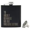 Star Trek Hip Flask - "Boldly Go"