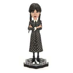 NECA Wednesday Head Knocker Bobble-Head Wednesday Addams 21 cm