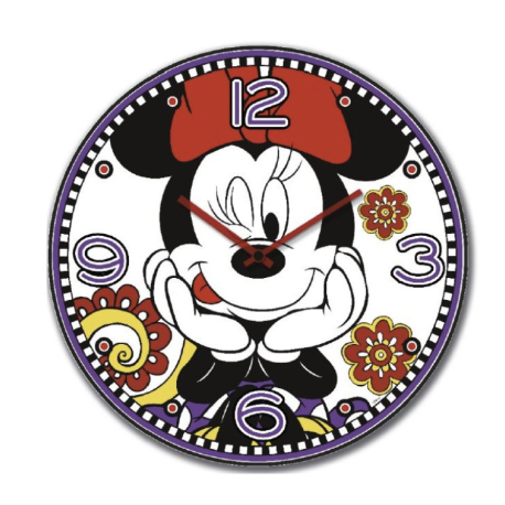 Disney Minnie Mouse Clock 35cm