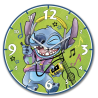 Disney Clock Stitch Green 35 cm