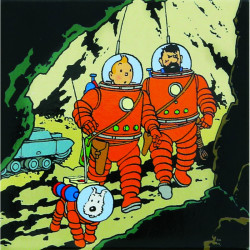 Tintin Magnet - Tintin, Haddock & Snowy