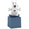 Tintin Small Snowy bust