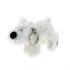 Tintin Soft Snowy keyring - 8 cm