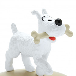 Tintin - Snowy with a bone