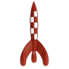 Tintin Rocket-17cm
