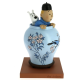 Tintin - Blue Lotus vase