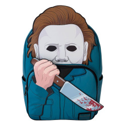 Loungefly Halloween - Michael Myers Cosplay Glow in the Dark 18" Faux Leather Backpack