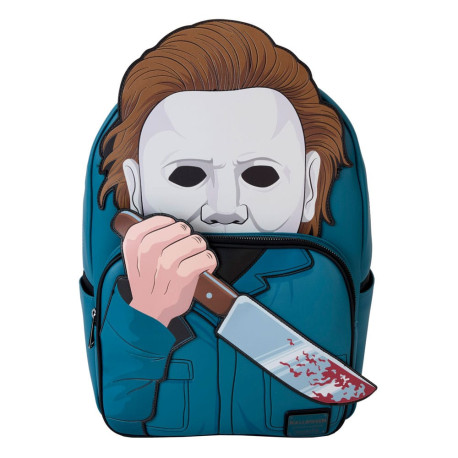 Loungefly Halloween - Michael Myers Cosplay Glow in the Dark 18" Faux Leather Backpack