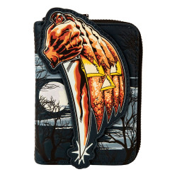 Loungefly Halloween - Michael Myers Jack-O'-Lantern Glow in the Dark 4" Faux Leather Zip-Around Wallet
