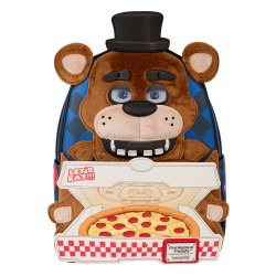 Loungefly Five Nights at Freddy's - Freddy Fazbear Plush Cosplay Lenticular 11" Faux Leather Mini Backpack