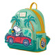 Loungefly Peanuts - Snoopy & Woodstock Road Trip 10" Faux Leather Mini Backpack