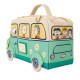 Loungefly Peanuts - Road Trip Light Up 6" Faux Leather Crossbody Bag