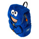 Loungefly Sesame Street - Cookie Monster Plush 10" Faux Leather Mini Backpack with Coin Purse