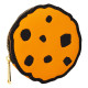 Loungefly Sesame Street - Cookie Monster Plush 10" Faux Leather Mini Backpack with Coin Purse