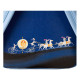 Loungefly Cinderella (1950) - 75th Anniversary Royal Ball Lenticular 10" Faux Leather Mini Backpack