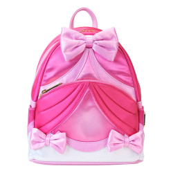 Loungefly Cinderella (1950) - 75th Anniversary Pink Bow Gown Cosplay 10" Faux Leather Mini Backpack
