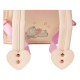 Loungefly Lilo & Stitch - Cherry Blossom Heart 10" Faux Leather Mini Backpack