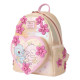 Loungefly Lilo & Stitch - Cherry Blossom Heart 10" Faux Leather Mini Backpack