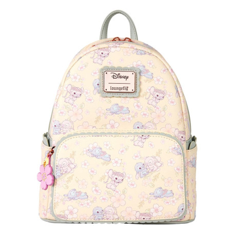 Loungefly Lilo & Stitch - Cherry Blossom 10" Faux Leather Mini Backpack