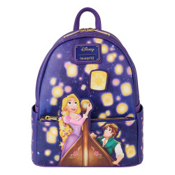 Loungefly Tangled - Rapunzel Lantern Light Up 10" Faux Leather Mini Backpack