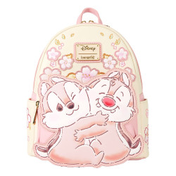 Loungefly Chip 'n' Dale - Cherry Blossom 10" Faux Leather Mini Backpack