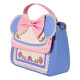 Loungefly Disney - Minnie Floral and Lace 9" Faux Leather Crossbody Bag