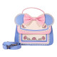 Loungefly Disney - Minnie Floral and Lace 9" Faux Leather Crossbody Bag