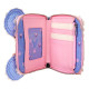 Loungefly Disney - Minnie Floral and Lace 4" Faux Leather Zip-Around Wallet