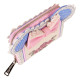 Loungefly Disney - Minnie Floral and Lace 4" Faux Leather Zip-Around Wallet