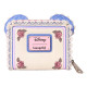 Loungefly Disney - Minnie Floral and Lace 4" Faux Leather Zip-Around Wallet