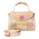 Loungefly Lilo & Stitch - Cherry Blossom Bow Handle 10" Faux Leather Crossbody Bag