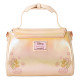 Loungefly Lilo & Stitch - Cherry Blossom Bow Handle 10" Faux Leather Crossbody Bag