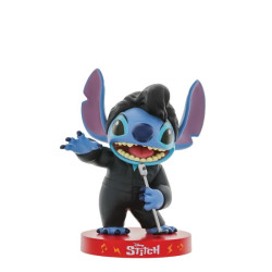 Disney Grand Jester - Black Leather Elvis Stitch