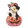 Disney Traditions - Figaro In Jack-O-Lantern Mini